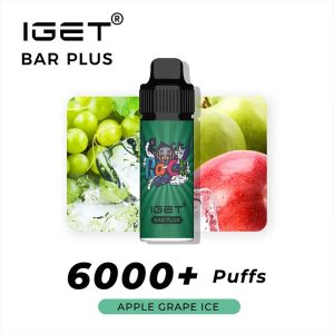 Apple Grape Ice – IGET Bar Plus 6000 Puffs