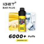 Banana Ice – IGET Bar Plus 6000 Puffs