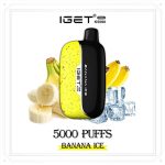 Banana Ice – IGET Moon 5000 Puffs