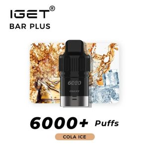 Cola Ice – IGET Bar Plus Pod 6000 Puffs