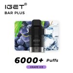 Grape Ice – IGET Bar Plus Pod 6000 Puffs
