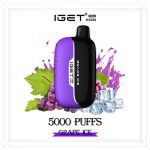 Grape Ice – IGET Moon 5000 Puffs