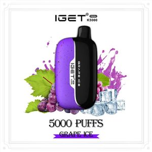 Grape Ice – IGET Moon 5000 Puffs