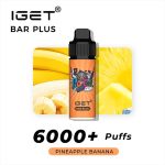 Kiwi Pineapple Ice – IGET Bar Plus 6000 Puffs