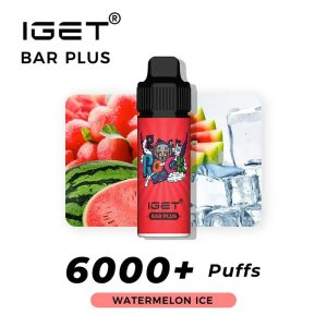 Watermelon Ice – IGET Bar Plus 6000 Puffs
