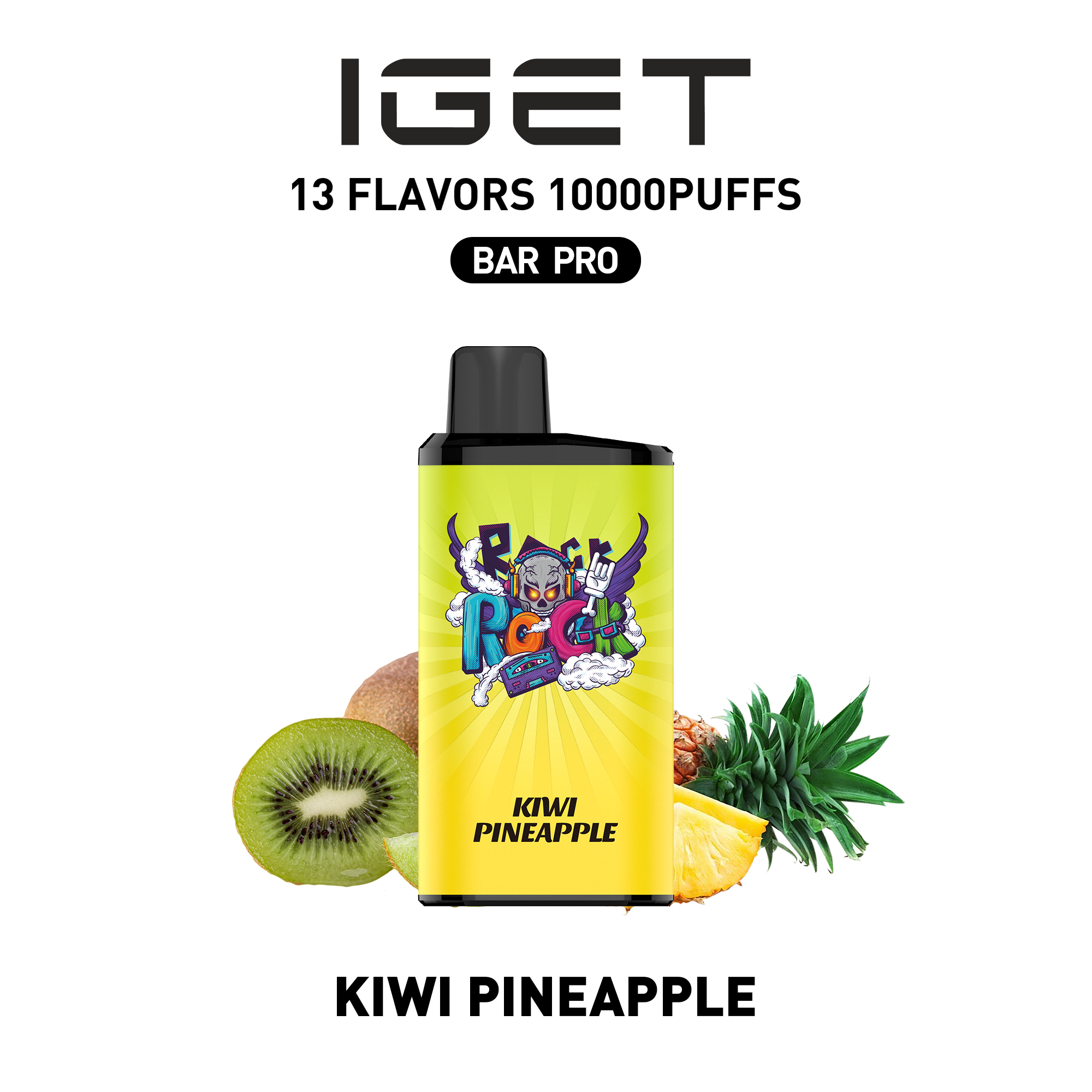 Kiwi Pineapple - IGET Bar Pro 10000 Puffs