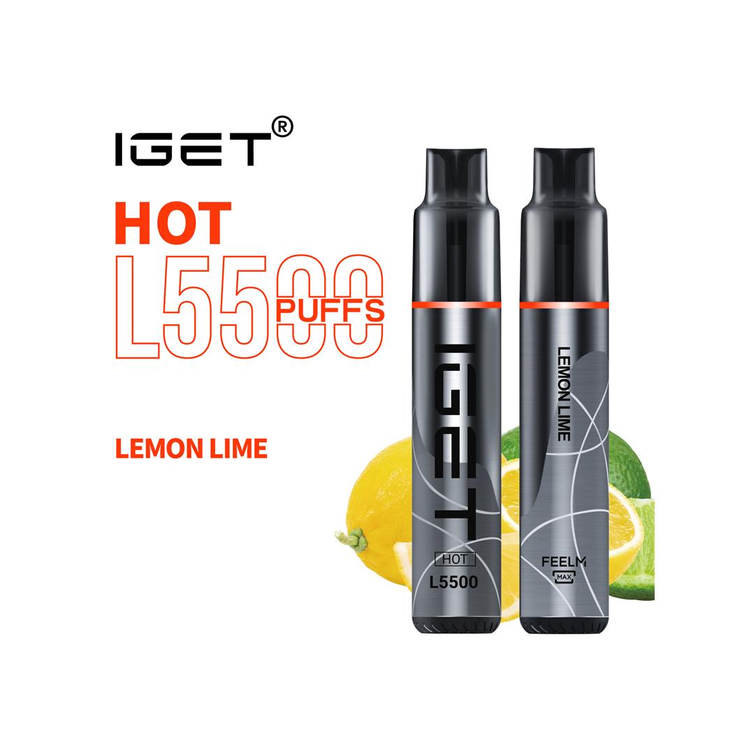 Lemon lime - IGET Hot 5500 Puffs