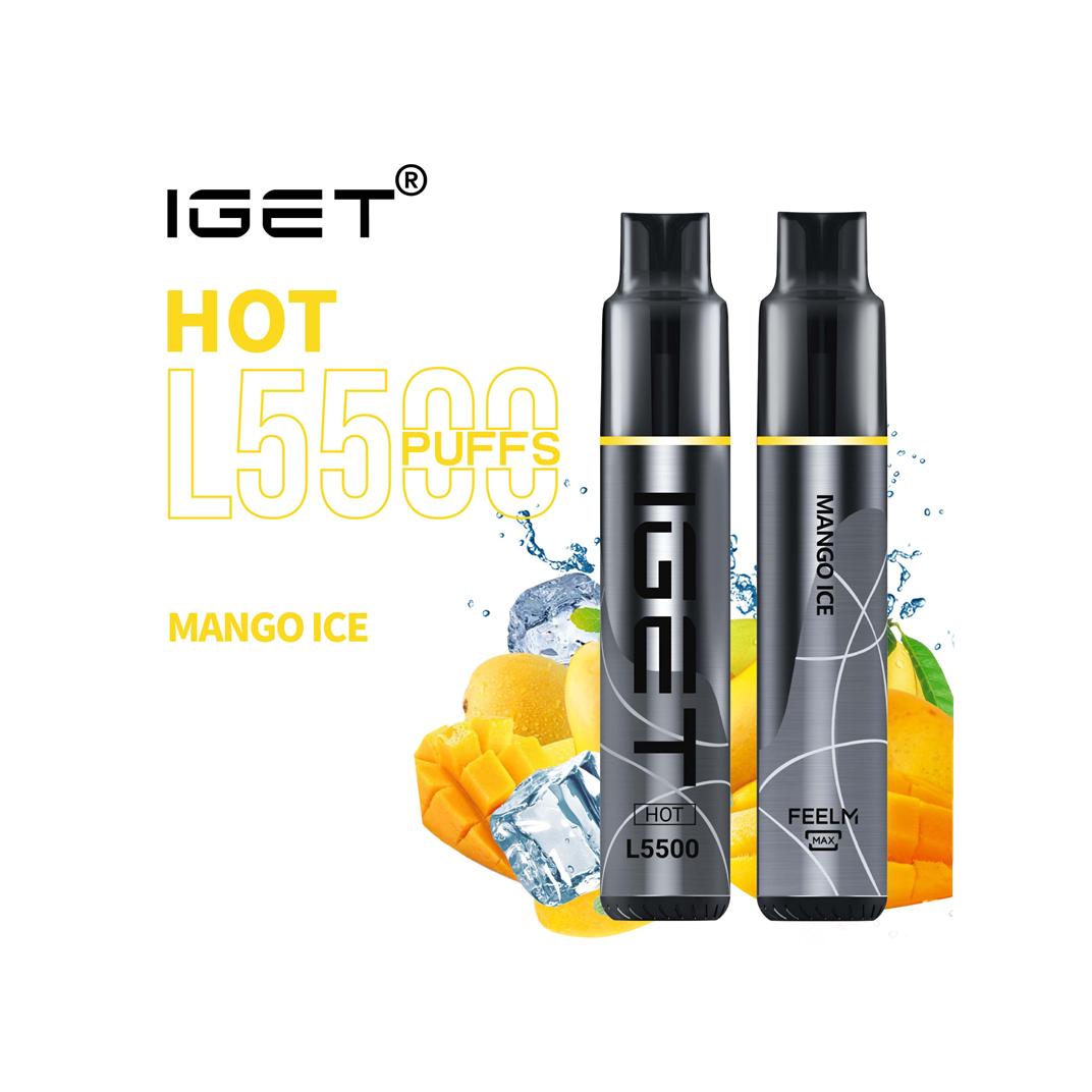 Mango Ice- IGET Hot 5500 Puffs