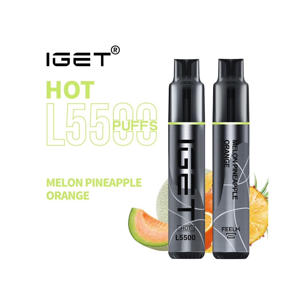 Melon Pineapple Orange - IGET Hot 5500 Puffs