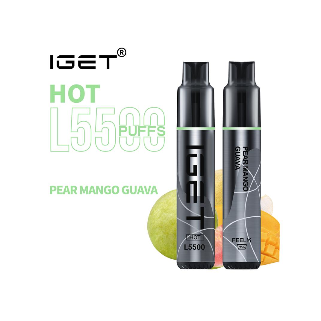 Pear Mango Guava - IGET Hot 5500 Puffs