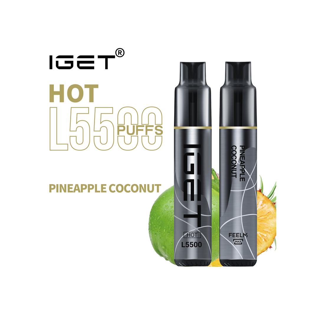 Pineapple Coconut - IGET Hot 5500 Puffs